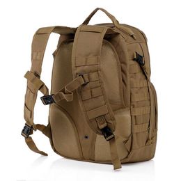 37L Tactical Backpack Army Military Assault Molle Rucksack Men Outdoor Camping Backpack Hunting Hiking Waterproof Nylon Bag Y0721