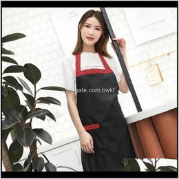 Tools Kitchen, Dining Bar Home & Gardensolid Color Cooking Apron Plain Apron+Pocket Chefs Butcher Kitchen Craft Baking Sleeveless Cotton Poly