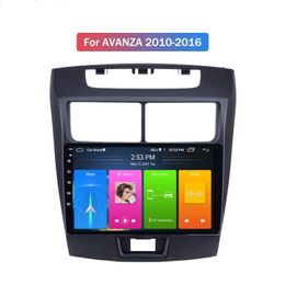 Double Din Android Touch Screen streaming media 10 inch car dvd player FOR TOYOTA AVANZA 2010-2016