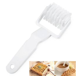 Baking & Pastry Tools 18.5 Cm Lattice Cutter Pasta Tool Dough Roller Knife Cookie Pie Pizza Bread