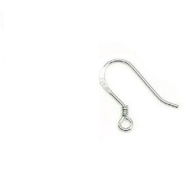 2021 new 925 Silver Polish Earring Finding French Ear Wire Hook STERLING SILVER French HOOKS 925 EarWires Ear