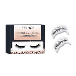 Wholesale Reusable Self Adhesive Eyelashes Natural Look Luxury Packing Eye Lashes Pack Make Up Tools Eyelash Extension Without Glue