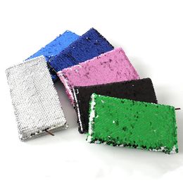 Notepads A5 Sequin Sublimation Journals Thermal Transfer Notebooks DIY Colourful Covers Notepad Wholesale A02
