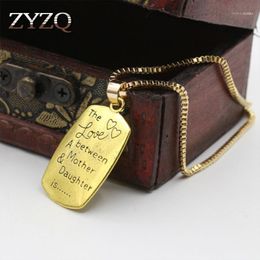 Chains ZYZQ Fashion Mother's Day Gift With Lovely Sweet English Letter Engraved Birthday For Mom Wholesale Lots&bulk Selling1