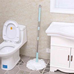 Squeeze Mop For Wash Floor Hands-free Lazy Wet and Dry Cleaning Tool Kitchen Home Accessori per il bagno 210423