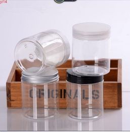 50 pcs 250g/ml Clear transparent Plastic Empty Bottle Refillable Cosmetic Cream jar Bath Salt honey Packaging jargood qty