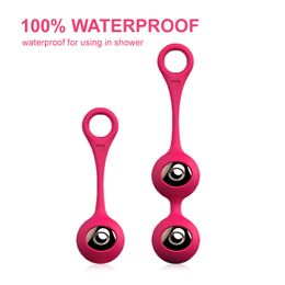 Sex Adult toys Female sex safety silicone Kegel ball squeeze vaginal exercise machine muscle female masturbation 1012