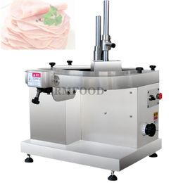 220V Electric Vertical Stainless SteelSlicing Machine Commercial Automatic Cutting maker Cheese Mutton Beef Ham Meat Slicer