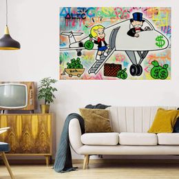 Airplane Home Decor Huge Oil Painting On Canvas Handpainted &HD Print Wall Art Pictures Customization is acceptable 21062302