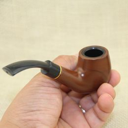 pipe smoking men Canada - Smoking Pipes Bakelite Pipe For Accessories Gadgets Men Good Gift Regalos Para Hombre Originales