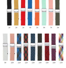 Adjustable Braided Strap For Apple Watchband 38/40mm iWatch band 42/44mm sport bracelet watch series 6 5 4 3 se