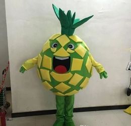 Stage Performance pineapple Mascot Costume Halloween Christmas Fancy Party Dress Cartoon Character Suit Carnival Unisex Adults Outfit