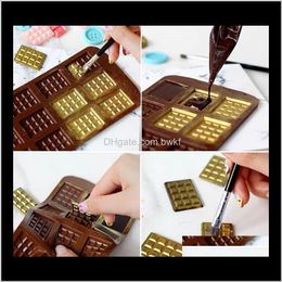 Dishes Pans Bakeware Kitchen, Dining Home & Gardensile Mould 12 Even Chocolate Fondant Moulds Diy Candy Bar Cake Decoration Tools Kitchen Bakin