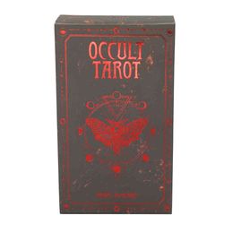 Occult Tarot 78 Divination Cards Set Deck oracles Card Family Party Playing Board Solomonic Ancient Magickal Grimoires Toy saleFFTV