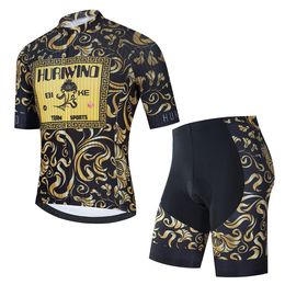2024 Flower Cycling Jersey sets Bicycle Short Sleeve Cycling Clothing Bike maillot Cycling Jersey Bib shorts