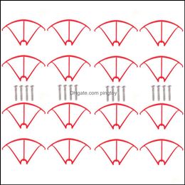 Mode Aessories Model Toys & Gifts16Pcs/Set X5C X5Sc X5Sw Quadcopter Spare Parts Rc Helicopter Propeller Frame Protection Guard Circle Drop D