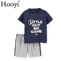 Baseball Children Clothes Suit Baby Boy Sport Clothing Sets Summer Cotton Infant Tee Shirt Shorts Pants Outfits Big Game Costume 210413