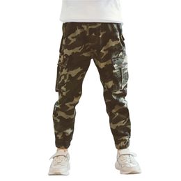 Pants For Boy Camouflage s Full Length Kids s Autumn Casual Teenage Clothes 6 8 10 12 14 Year 210527