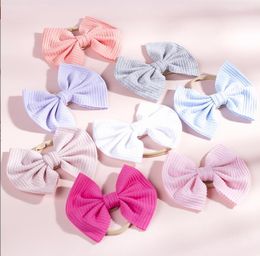 2021 Hair Accessories Girls Baby Headbands Ribbons Things Childrens Nylon Bows