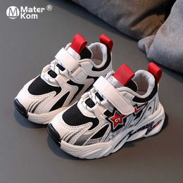 Size 21-30 Baby Casual Shoes For Boys Girls Soft Bottom Children Sport Sneakers Breathable Mesh Toddler Shoes Kids Boys tenis G1025