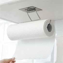 Toilet Paper Holders Kitchen Holder Tissue Hanging Bathroom Roll Towel Rack Stand Storage