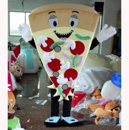 Performance pizza Mascot Costumes Halloween Fancy Party Dress Cartoon Character Carnival Xmas Easter Advertising Birthday Party Costume Outfit