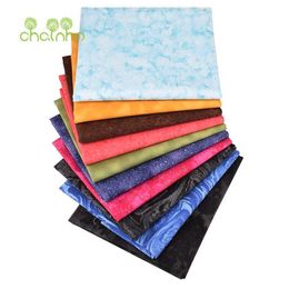 10 Pcs/Lot,Plain Cotton Fabric,Halo Dyed Colour Series,Patchwork Cloth Of Handmade DIY Quilting&Sewing Crafts,Bag Material 210702