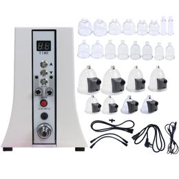 Portable Slim Equipment 35 cups Fat removal vacuum breast buttock lift machine lymphatic drainage vacuum suction cup therapy machine