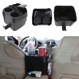 Multifunction 3 in 1 Car Cup Holder/Dustbin/Tissue Clip Drink Bottle Can Trash Dustbin Tissue Clip