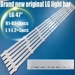 Light Beads LED Backlight For LG 47inch LC470DU 47LN5400-CN 47LN5700 47LA620V 6916L-1174A 6916L-1175A 6916L-1176A 6916L-1177A 47LN5200