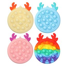 Coin Purse Silicone Push Sensory Fidget Toys Reliever Stress Autism Adults Children Antistress Pouch Bag Gift