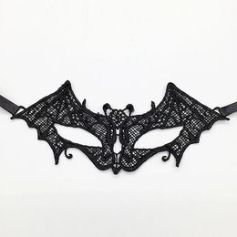 2021 Sexy Lovely Black Lace Halloween masquerade masks Party Masks Venetian Party Half Face Mask For Christmas