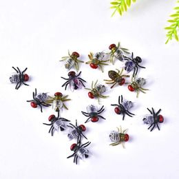 100-piece Plastic Insects Bugs Display Model Animals Kids Party Prank Jokes Toys 
