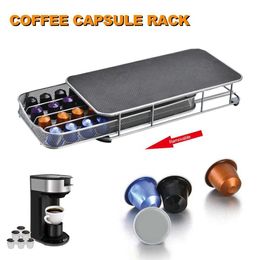 40 Pods Organizer Storage Stand Practical Drawers s Holder For Nespresso Coffee Capsule Shelves