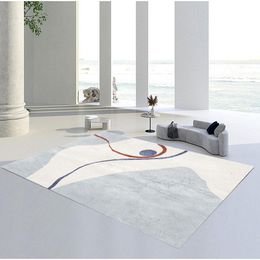 Carpets Abstract Lines Carpet For Living Room Plush Modern Balcony Home Decor Rugs Soft Bedroom Rug Mat Coffee Table Floor