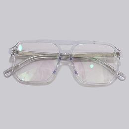 Fashion Sunglasses Frames 2021 Glasses Rectangular Eyeglasses Women Men Spectacles Clear Lenses Brand Designer
