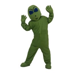 Performance Green People Mascot Costumes Christmas Fancy Party Dress Cartoon Character Outfit Suit Adults Size Carnival Easter Advertising Theme Clothing