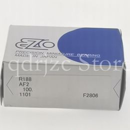 (10 PCS)EZO open inch ball bearings R188 RI-814 UL8016X R1632 6.35mm 12.7mm 3.175mm