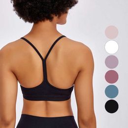 Ropa De Mujer Camisules Tankları Yogaworld Tasarımcı Eşofman Kadın Kızlar Jogger Underwears Spor Iç Çamaşırı Yoga Koşu Dans Spor Sutyen Y-Geri Yelek Siyah Beyaz
