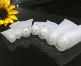 1000pcs 5ml 10ml 15ml 20 30ml 50ml 100ml Soft Tube Plastic Lotion Container Empty squeeze Refilable Bottles Emulsion cream tube RRA8026