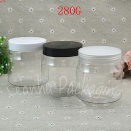 280G Transparent Plastic Cream Jar , 280CC Mask / Sub-bottling Empty Cosmetic Container ( 15 PC/Lot )high qty