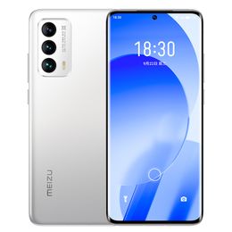 Original Meizu 18S 5G Mobile Phone 8GB RAM 128GB 256GB ROM Snapdragon 888+ Octa Core 64.0MP AI OTG NFC Android 6.2" 2K Curved Full Screen Fingerprint ID Face Smart Cell Phone