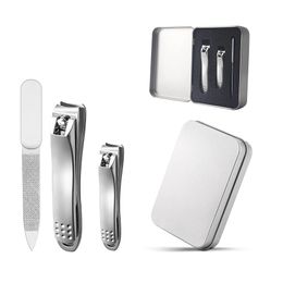 Nail Clippers set,3PCS Professional Sharpest Stainless Steel Fingernail and Toenail Clippers,Heavy Duty for Men