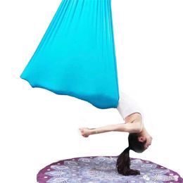 5Meter Aerial Yoga Hammock Elasticity Swing Multifunction Anti-gravity yoga training Belts H1026