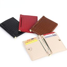 Card Holders 1 Piece Of Brand Patent Leather Case Wallet Holder Car Driving License Protection Sleeve Short Coin Purse