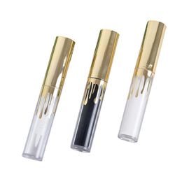 2021 4ml Empty Clear Lip Gloss Tube Lip Balm Lipstick Bottle Container Beauty Tool Mini Sample Refillable Lipgloss Bottles