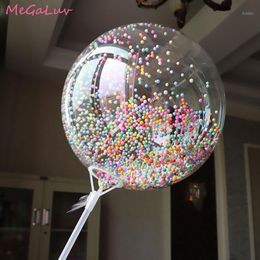 Party Decoration Colourful Bubble Balloon Transparent Birthday Wedding Kids Toy Anniversary BoBo Inflatable Balls