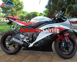 For Yamaha YZF-R6 YZF R6 2011 2012 2013 Fairings Set YZF600 R6 YZF 600 R6 2008-2016 08-16 Red White Body Covers (Injection Molding)