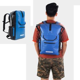 30L Waterproof Drybag Kayaking PVC Dry Sack Pack Duffel Bag Waterproof Trekking Rolltop Backpack Trekking River Sailing Bag Q0705