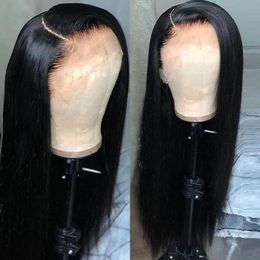 30 36 Inch Straight 13x4 HD Lace Frontal Wig 13x6 Transparent Lace Front Closure Wigs For Black Women Long Brazilian Human Hair